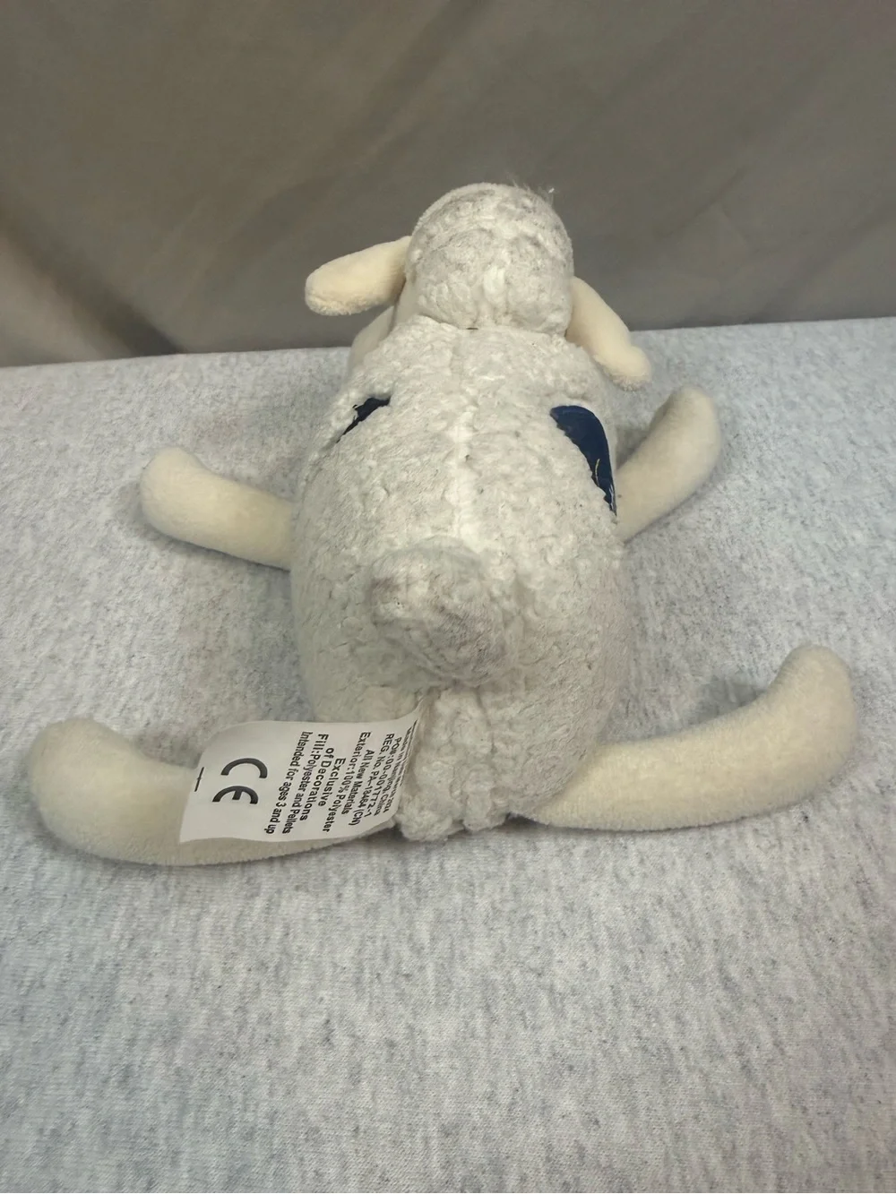 Vintage Y2K Serta Counting Sheep #1 Plush Toy Curto Toys - One Size